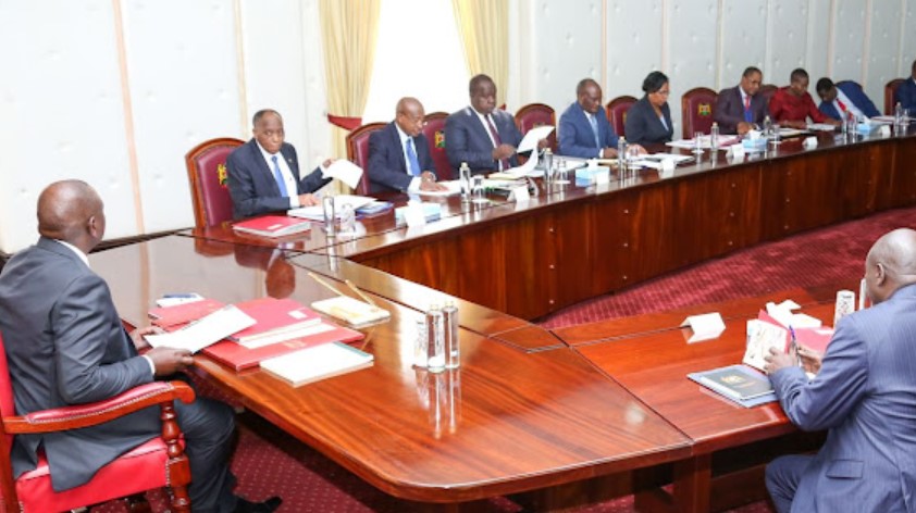 William Ruto and his Cabinet